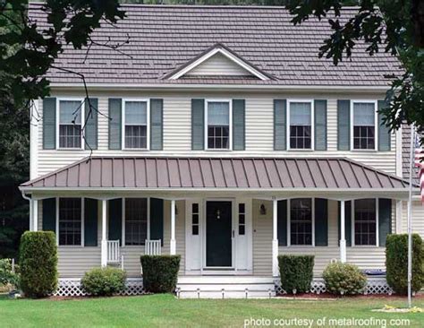 porch off house metal roof|metal roofing for porch addition.